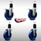 Service Caster 5'' SS Solid Poly Swivel 1-3/4'' Expanding Stem Caster Set 2 Total Lock Brakes, 4PK SCC-SSEXTTL20S514-SPUS-2-S-2-134 - alternate 3